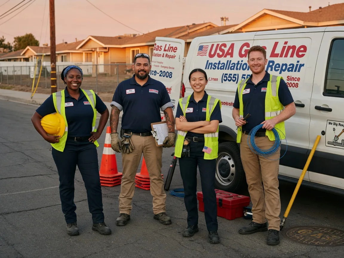 Gas Line Installation company in Lost Creek, PA